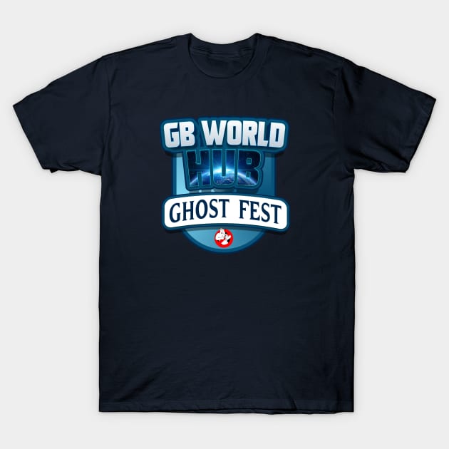 Ghost Fest Banner T-Shirt by GB World Hub